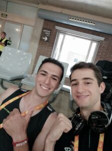 Mahmoud Nikpour e Antonio Panfili ai WRG 2019 a Barcellona