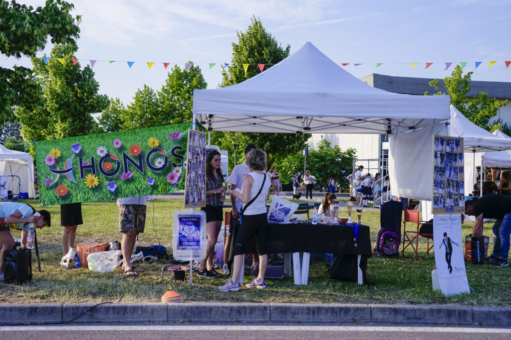 Stand della Pattinaggio Artistico Inline San Marco alla Sport Training Convention di Dol