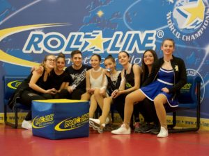 Uno dei più numerosi kiss and cry dei nostri leoni al Diamond Skate Trophy 2018