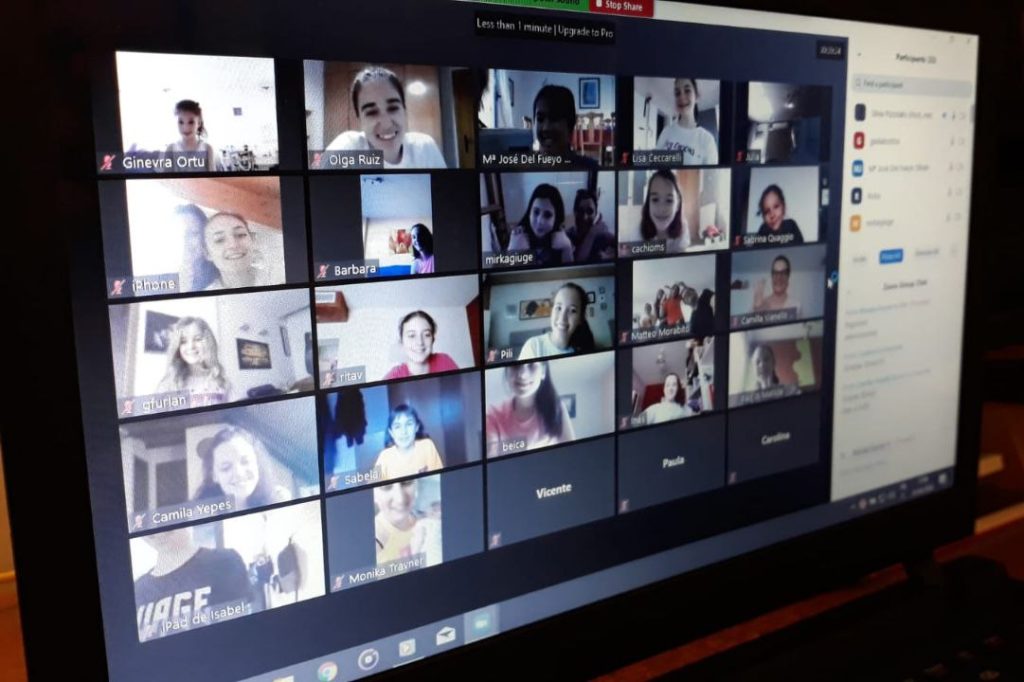 Lezione in streaming via Zoom