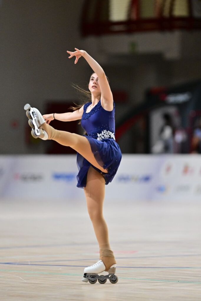 Ginevra ai Campionati Italiani 2025 di Pattinaggio Artistico Inline a Novara