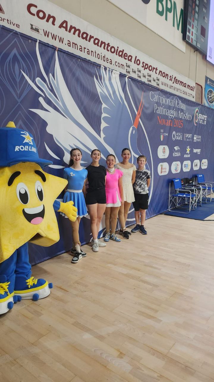 I nostri atleti ai Campionati Italiani 2025 di Pattinaggio Artistico Inline a Novara